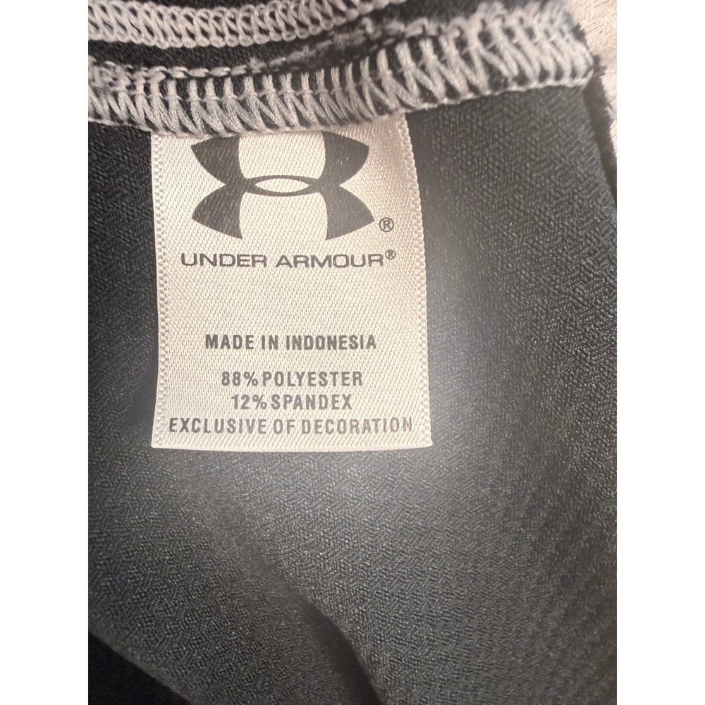 Under Armour Coldblack Polo Large Black 1/4 Zip Golf La Crosse Country Club - Picture 7 of 8
